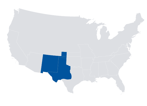 PhytoGen cottonseed southwest zone map